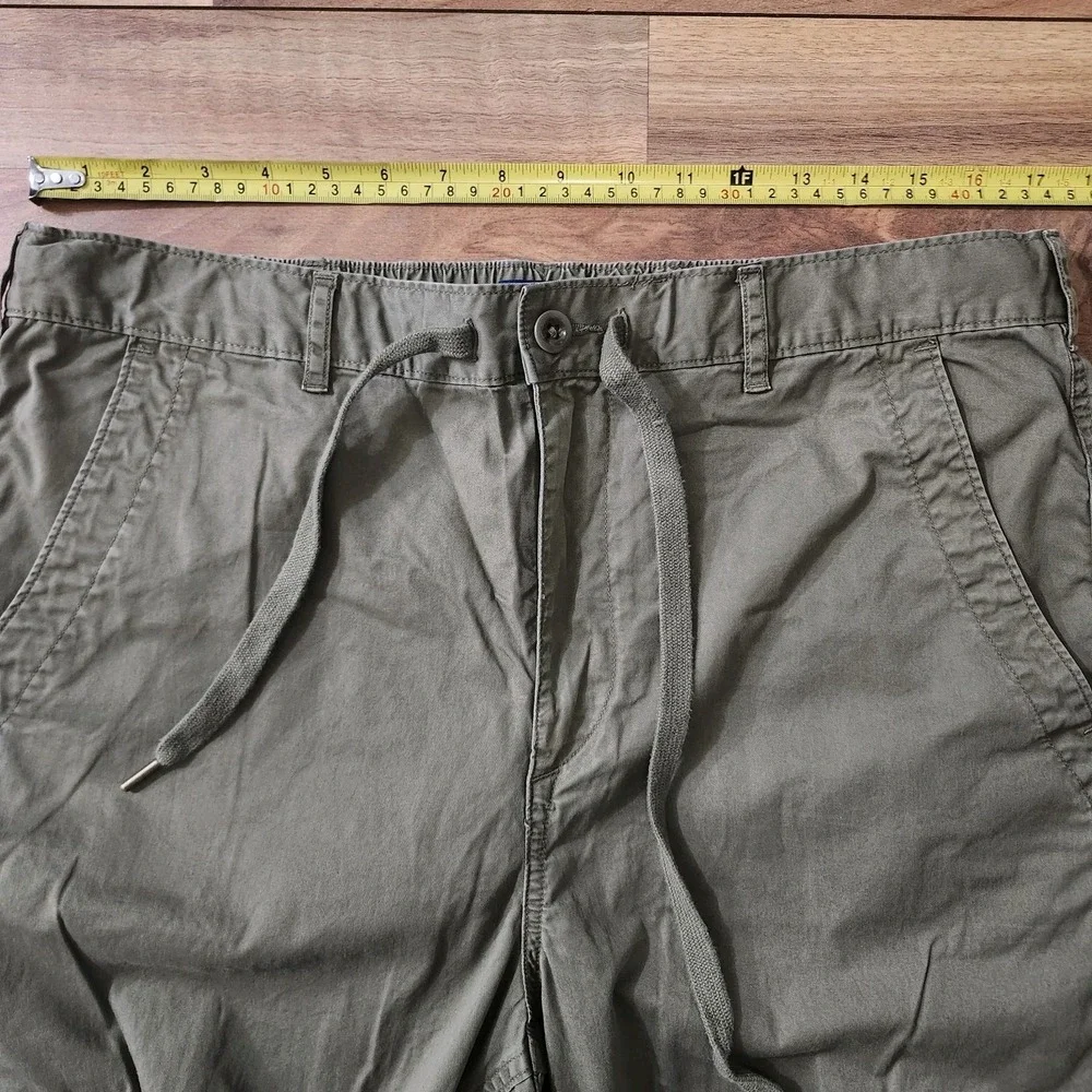 Polo Ralph Lauren Cargo Jogger Pants Green Cargo Military Utility Large Euc